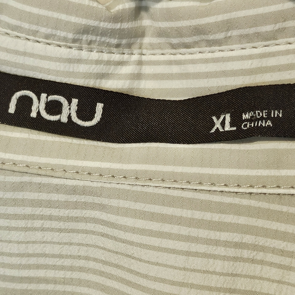 Nau Snap Button Lightweight Performance Shirt - S… - image 4
